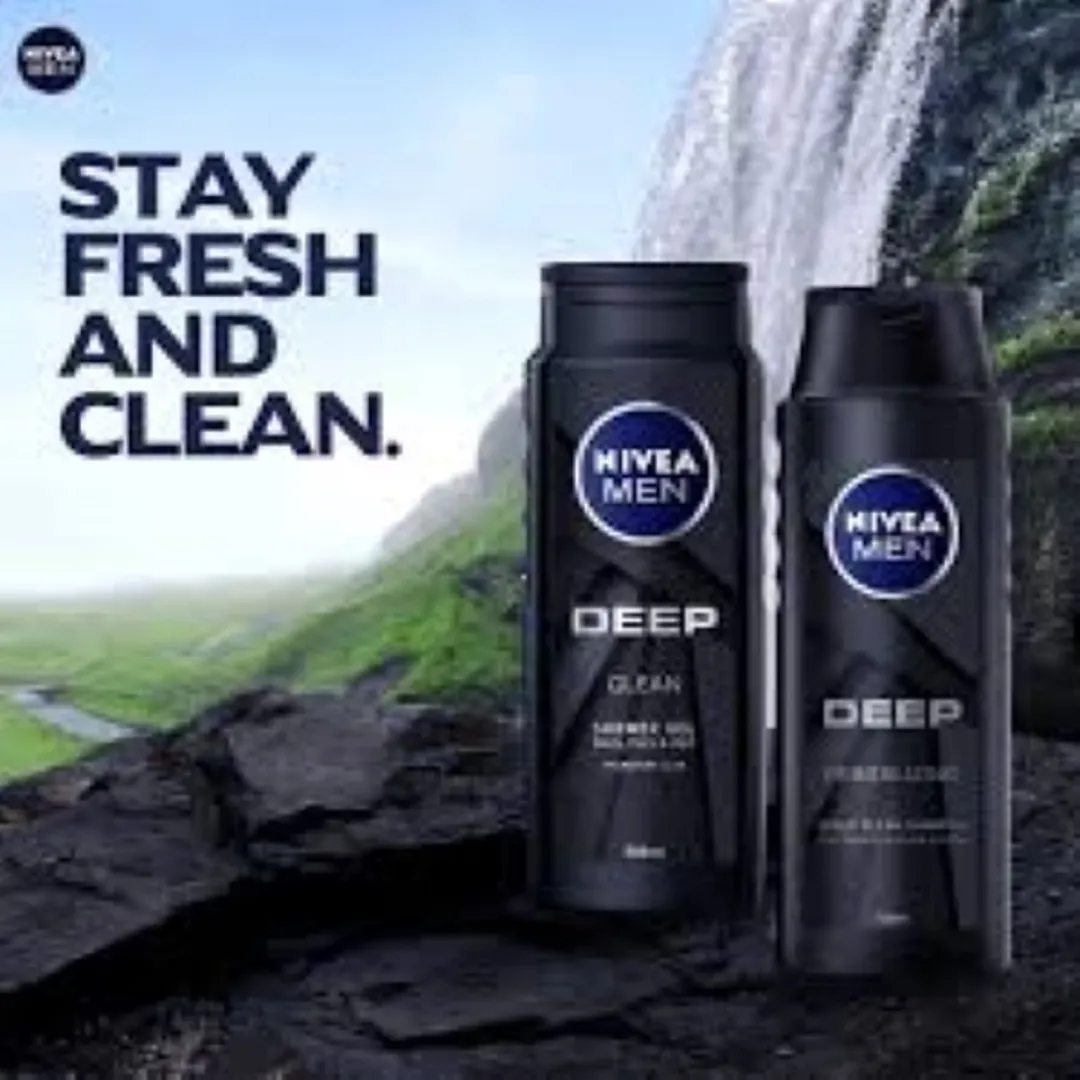 NIVEA Shampoo Deep Carbon 2x250ml