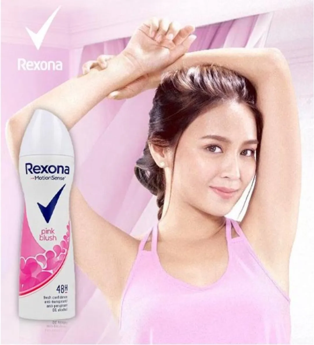 Rexona Deo Spray Pink Blush - 12x150ml