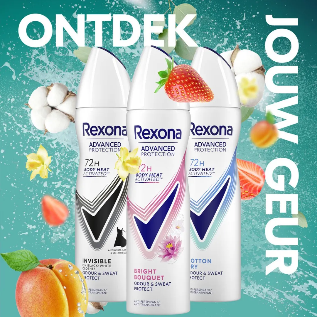 Rexona Women Advanced Protection Bright Bouquet Deo Spray 150ml