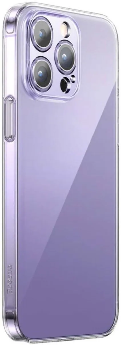 Baseus Hoesje Ultra Dun iPhone 14 Pro - Transparant - MagSafe
