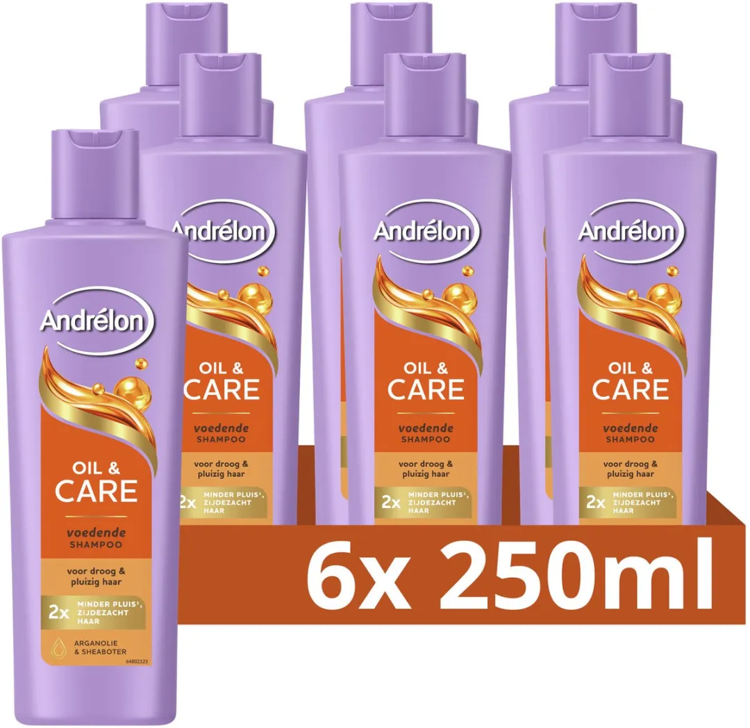 Andrélon Oil & Care Shampoo 6x250ml