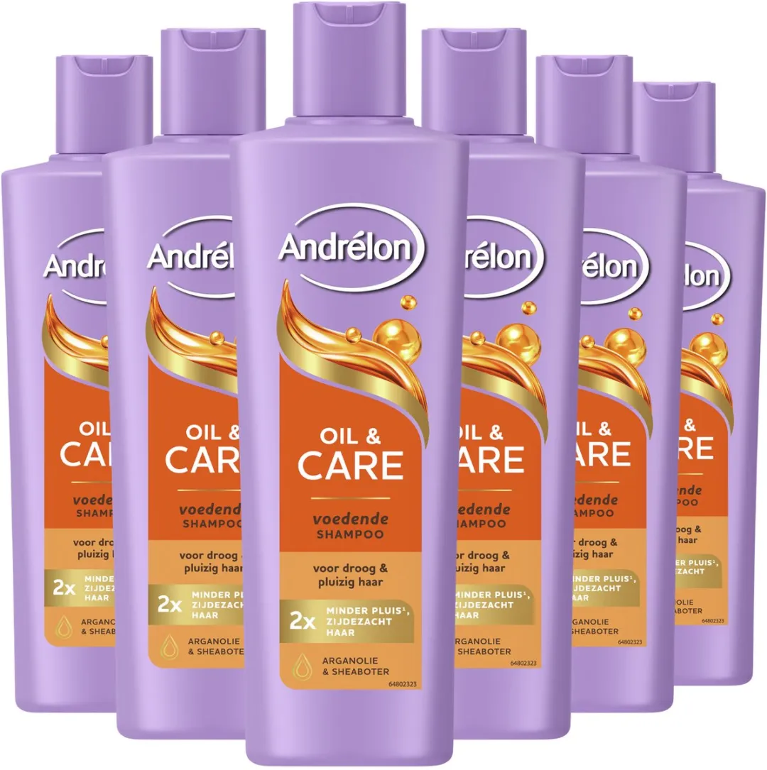 Andrélon Oil & Care Shampoo 6x250ml
