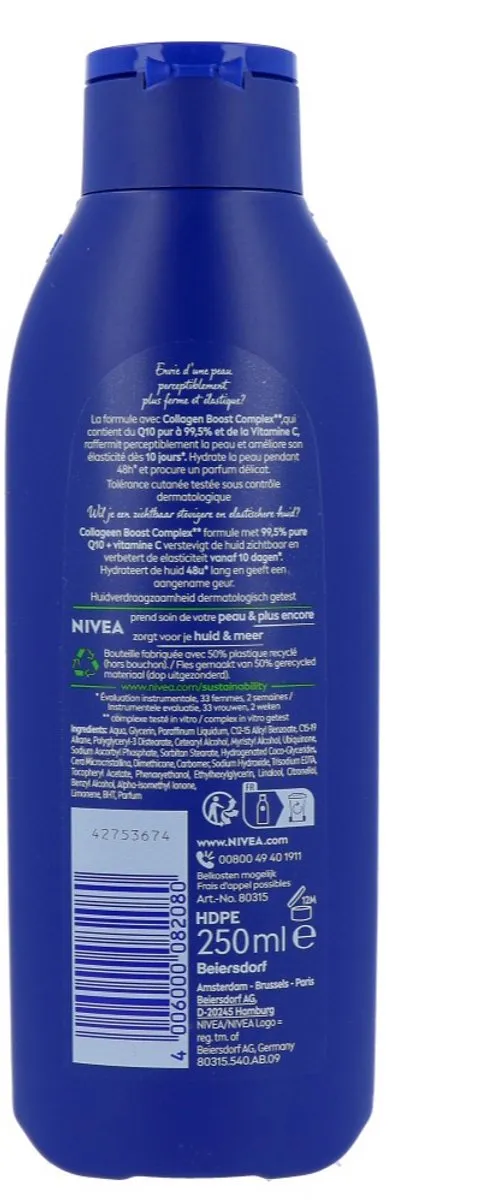 NIVEA Q10 Plus Verstevigende Body Milk 250ml