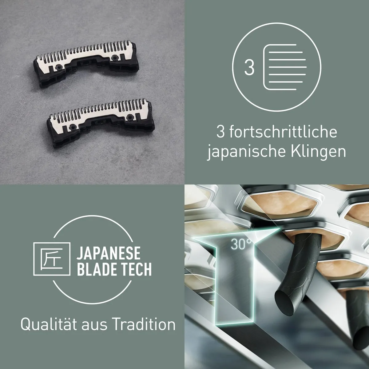 Panasonic Reserve Scheermes ES-LF51/ST25/RT37/RT47.RT67/RT87/LT6N - 3 Mesjes - 2 Stuks