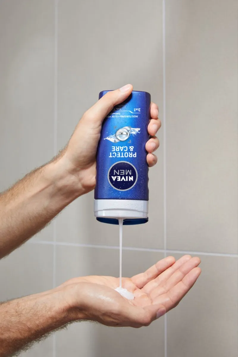 NIVEA Men Douchegel Protect & Care 250ml - 6 Stuks