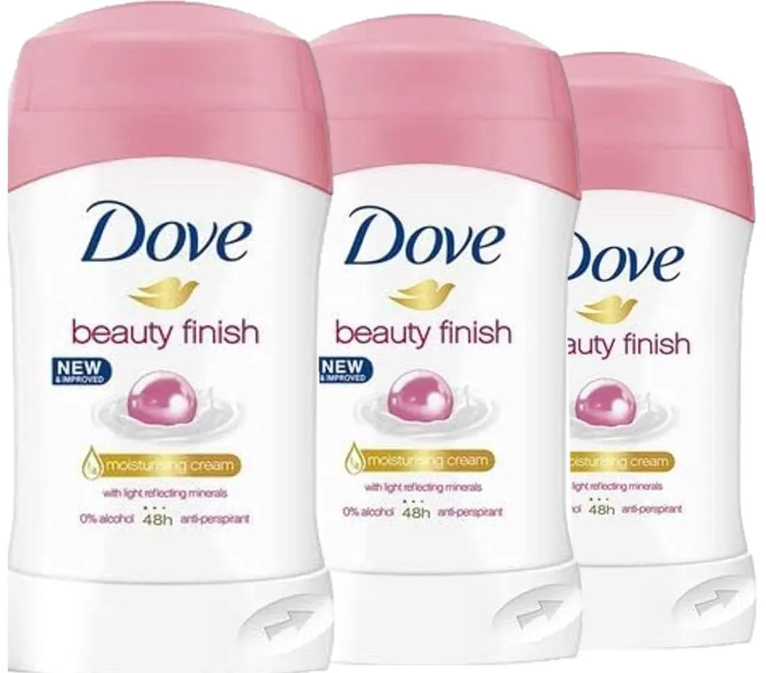 Dove Deodorant Stick Beauty Finish 120ml - 3 Stuks