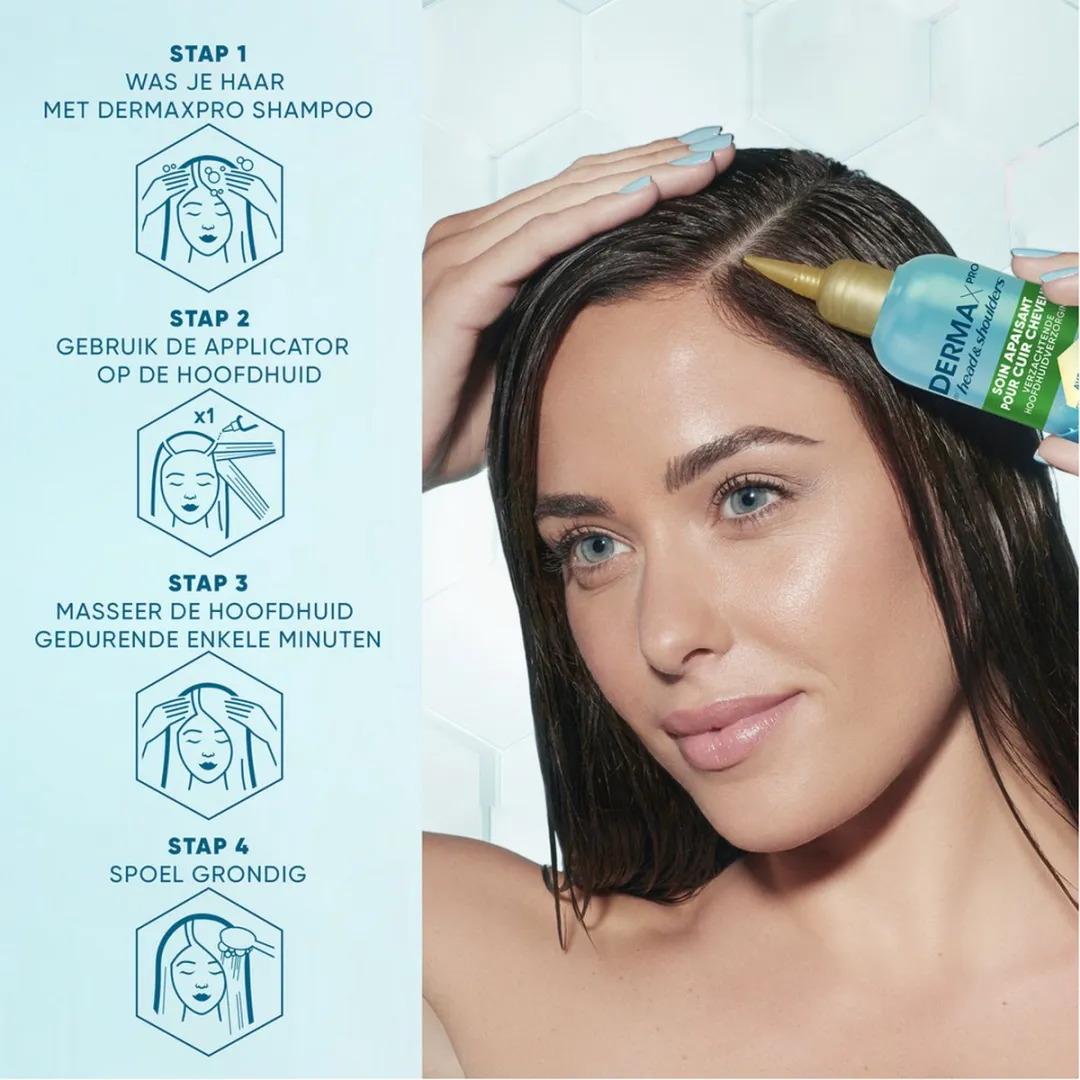 Head & Shoulders DermaXPro Verzachtende Hoofdhuidverzorging Aloë Vera 6x145ml - afbeelding 6 van 6