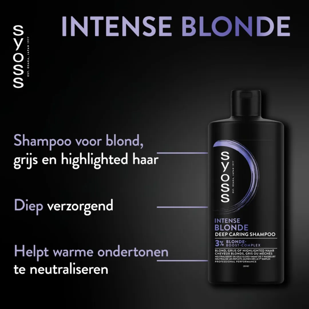 SYOSS Blond Shampoo 440ml