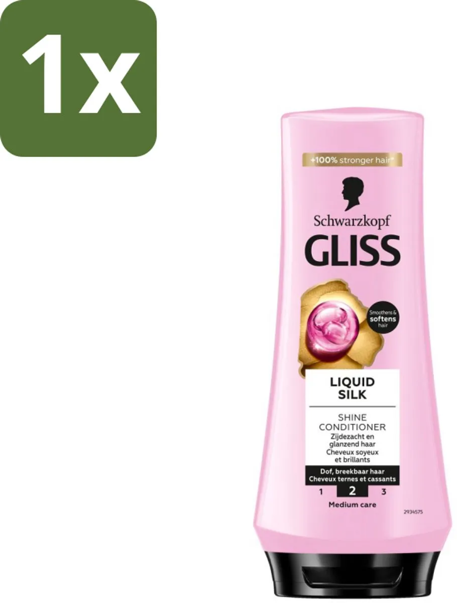 Schwarzkopf Gliss Conditioner Liquid Silk 200ml