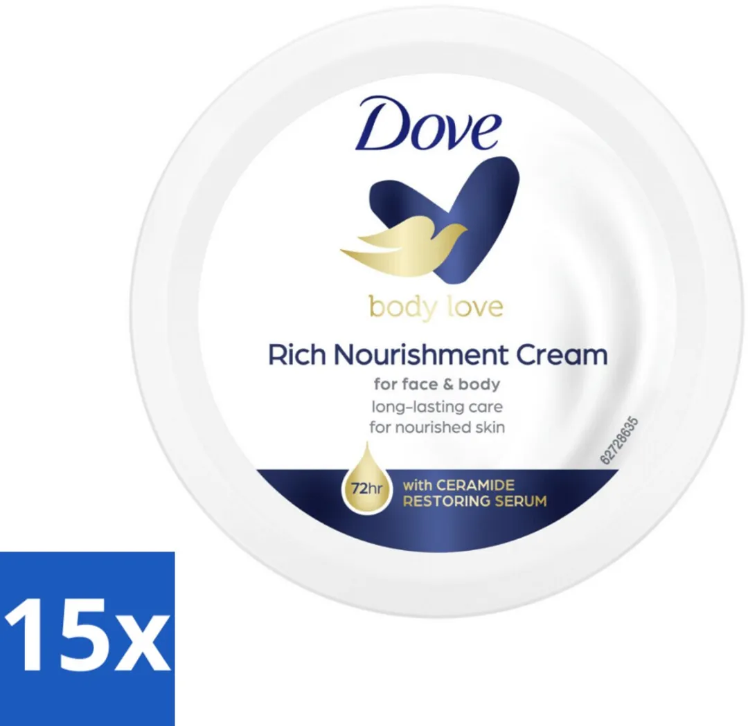 Dove Voedende Bodycrème 3750ml