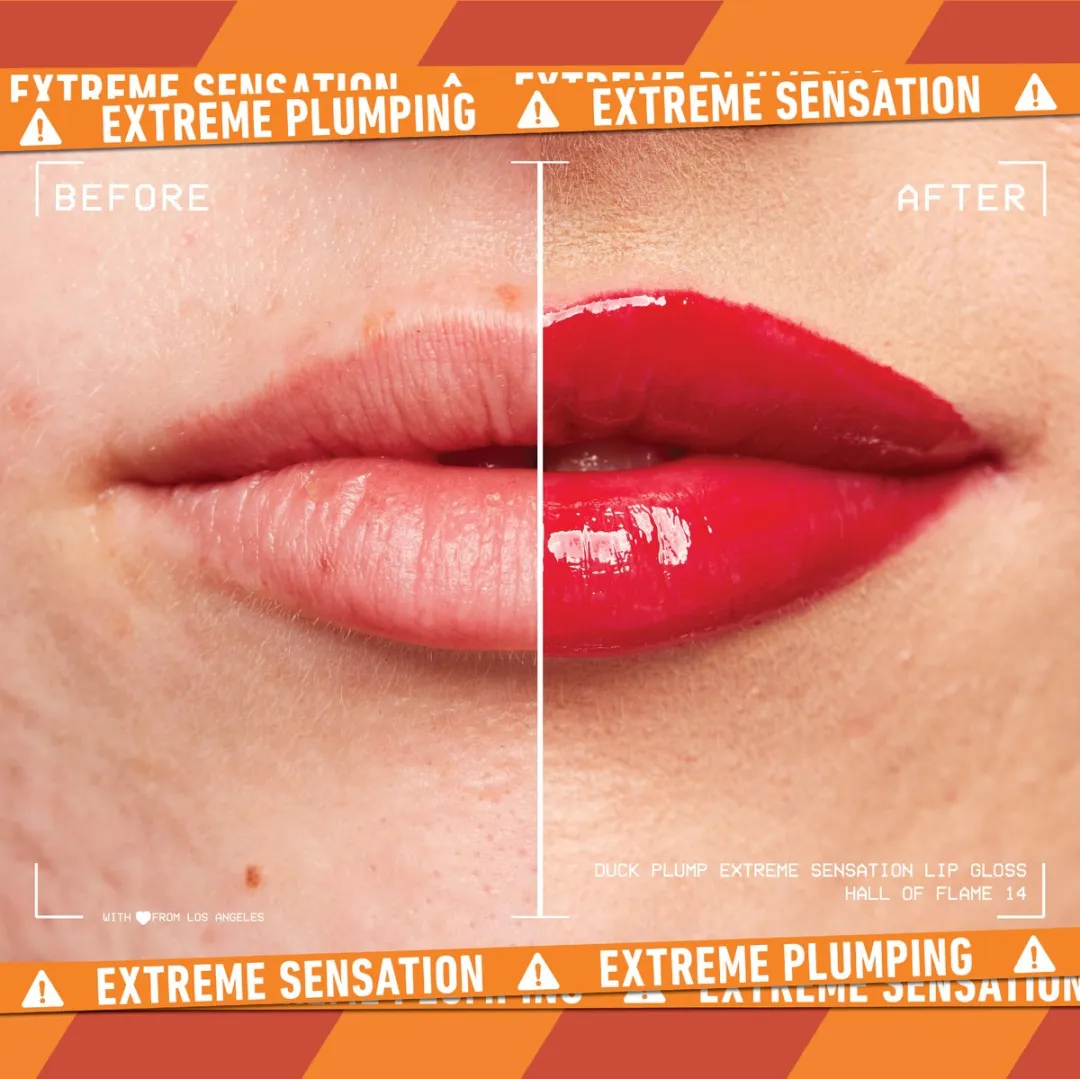 NYX Duck Plump Plumping Lipgloss Hall Of Flame - 6,8ml