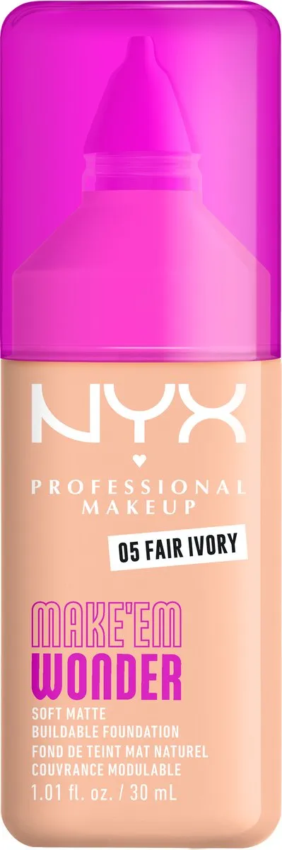 NYX Make 'EM Wonder Foundation Fair Ivory 30ml