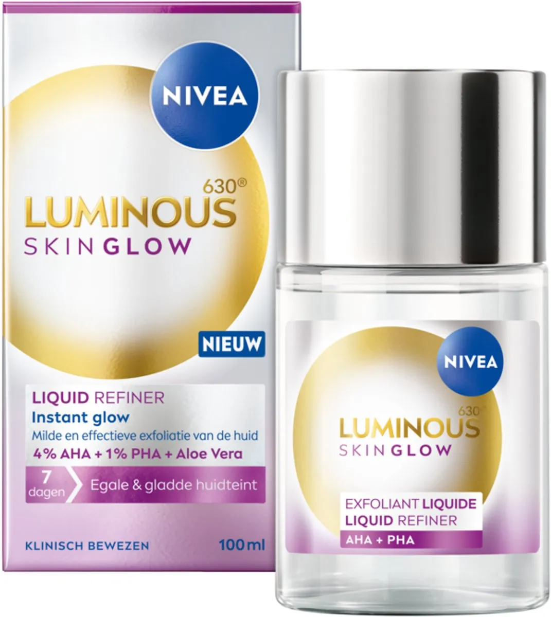 NIVEA Luminous630 Skin Glow Liquid Refiner 100ml