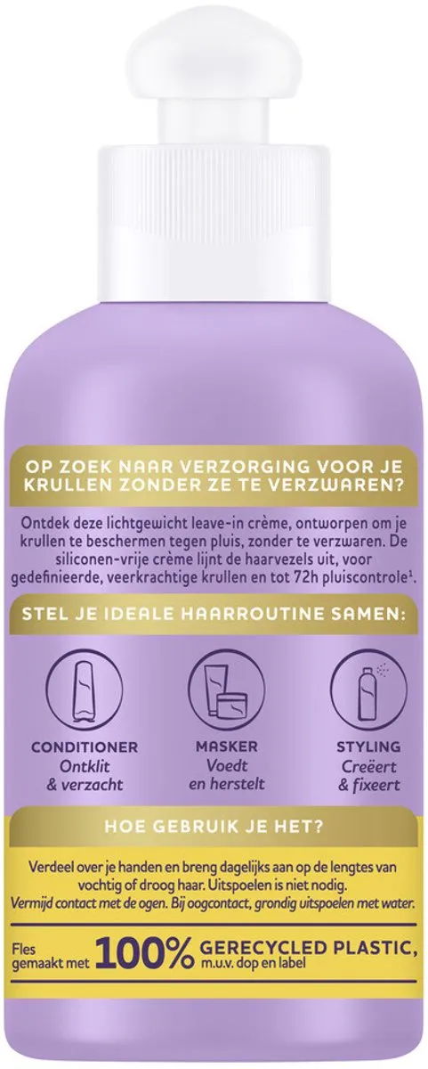 Andrélon Perfecte Krul Leave-in Crème 200ml - 10 Stuks