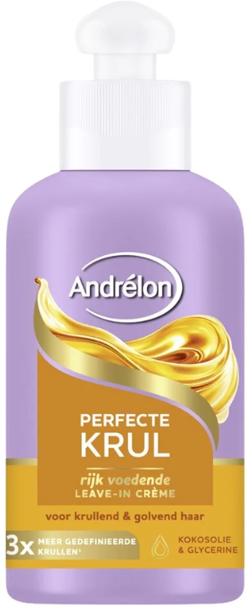 Andrélon Perfecte Krul Leave-in Crème 200ml - 10 Stuks