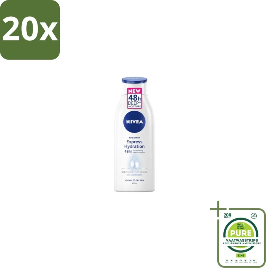 NIVEA Express Hydration 48H Bodylotion 400ml