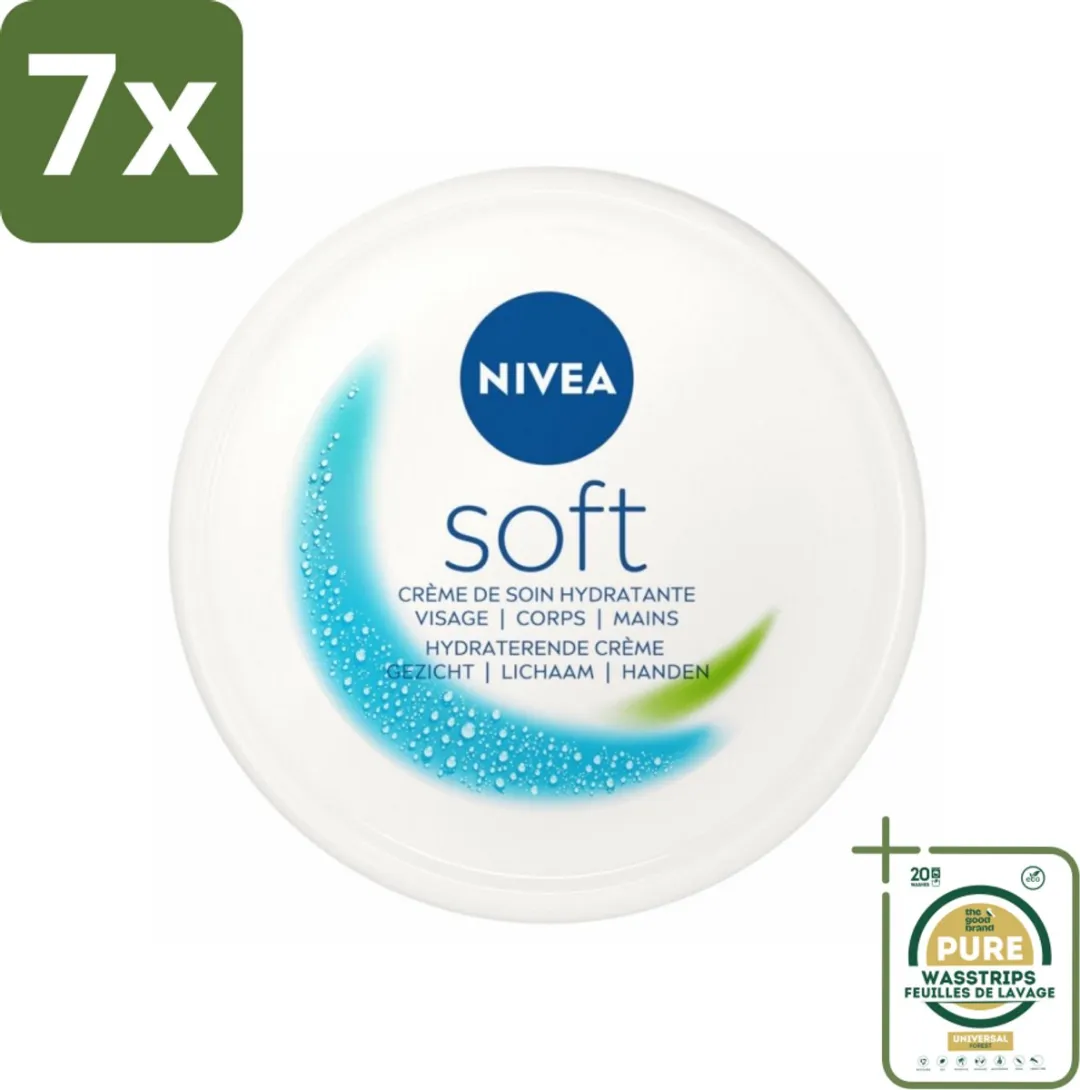 NIVEA Zachte Pot Hydraterende Crème 200ml
