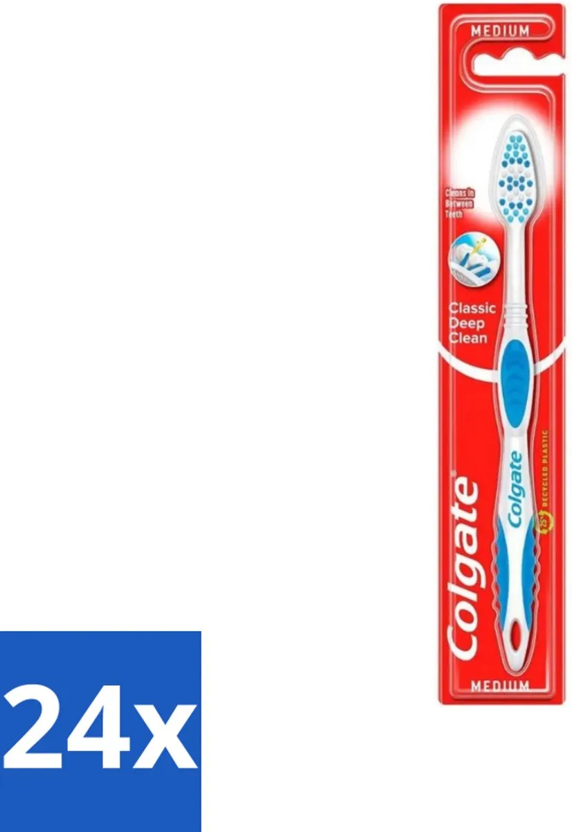 Colgate Classic Deep Clean Medium Tandenborstels