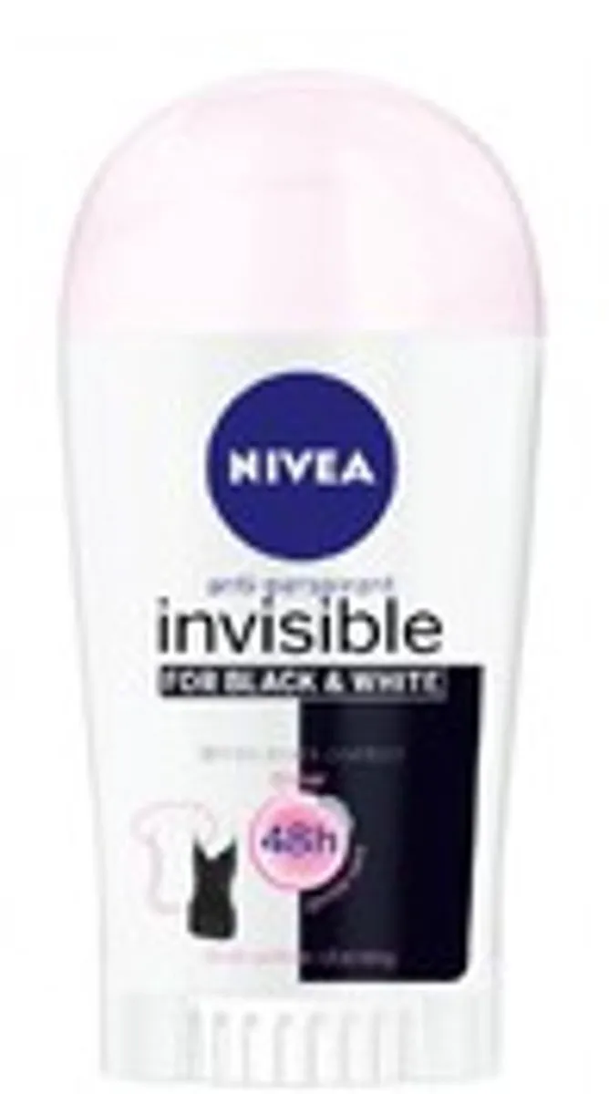 NIVEA Black & White Invisible Deo Stick 50ml - Clear