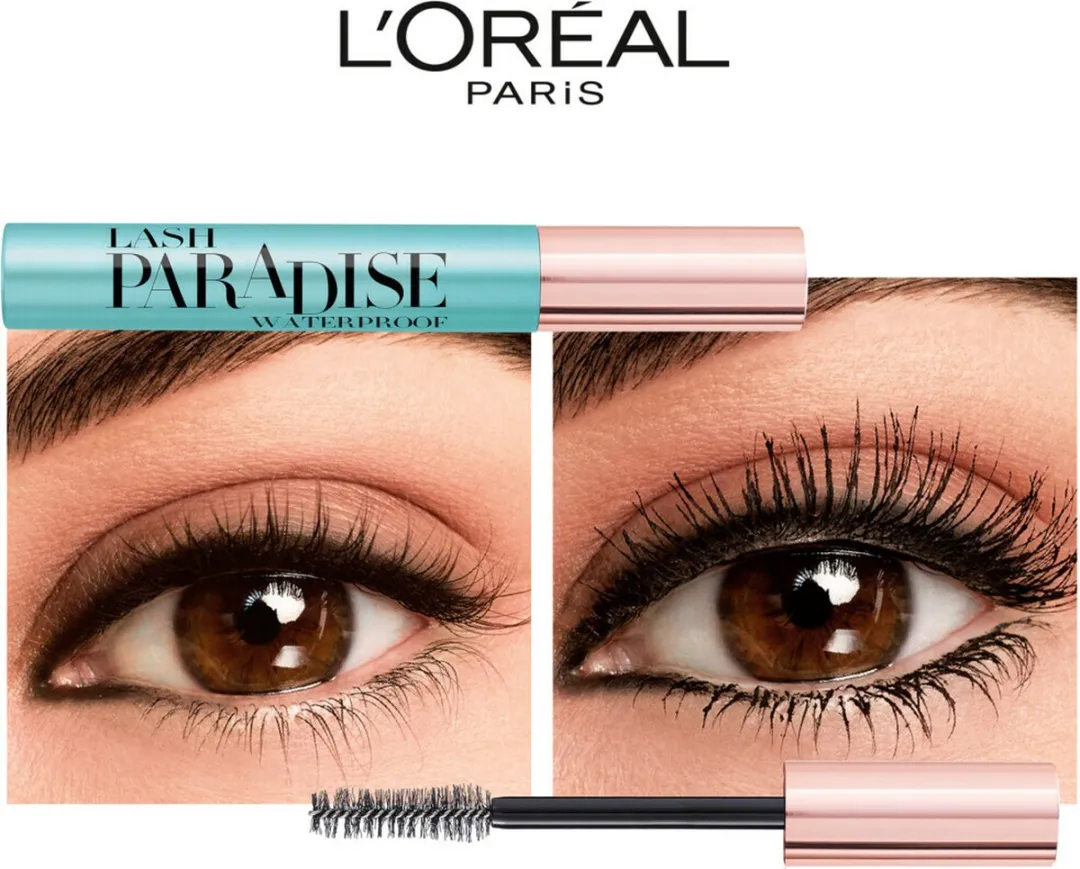 L'Oréal Paris Dermo Expertise Reinigingslotion & Lash Paradise Mascara - 2 Stuks
