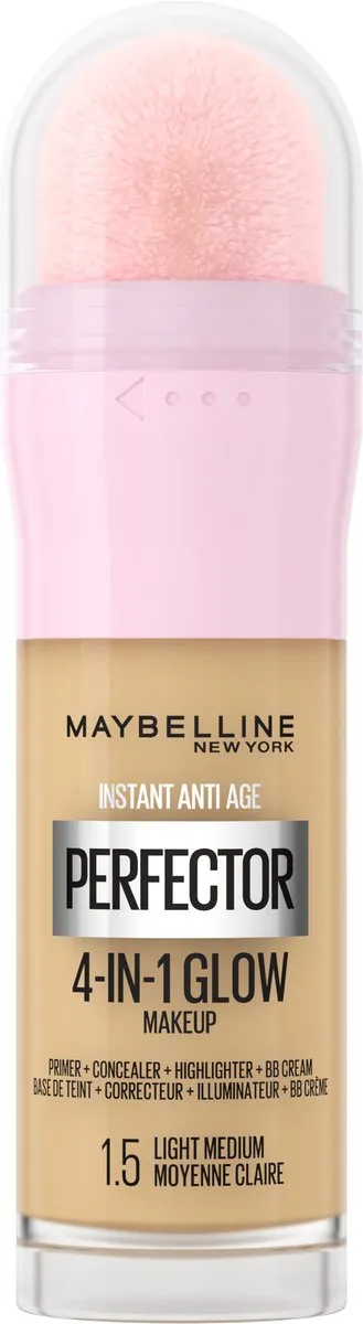 Maybelline New York Instant Anti Age Perfector 4-in-1 Glow Light Medium - 20ml