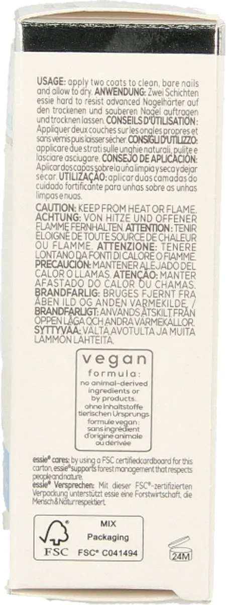 essie Hard to Resist Nagelverharder Transparant 13,5ml - afbeelding 6 van 6