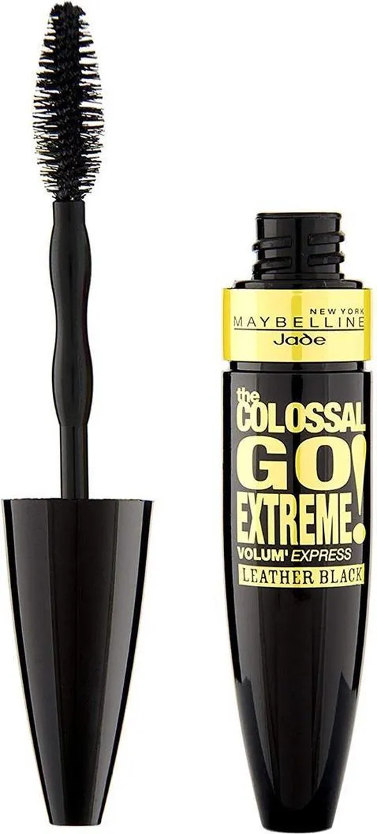 Maybelline Volum'Express Colossal Go Extreme! Leather Black Mascara - Zwart