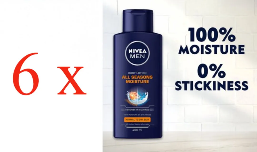 NIVEA Men Vitaliserende Bodylotion 2400ml