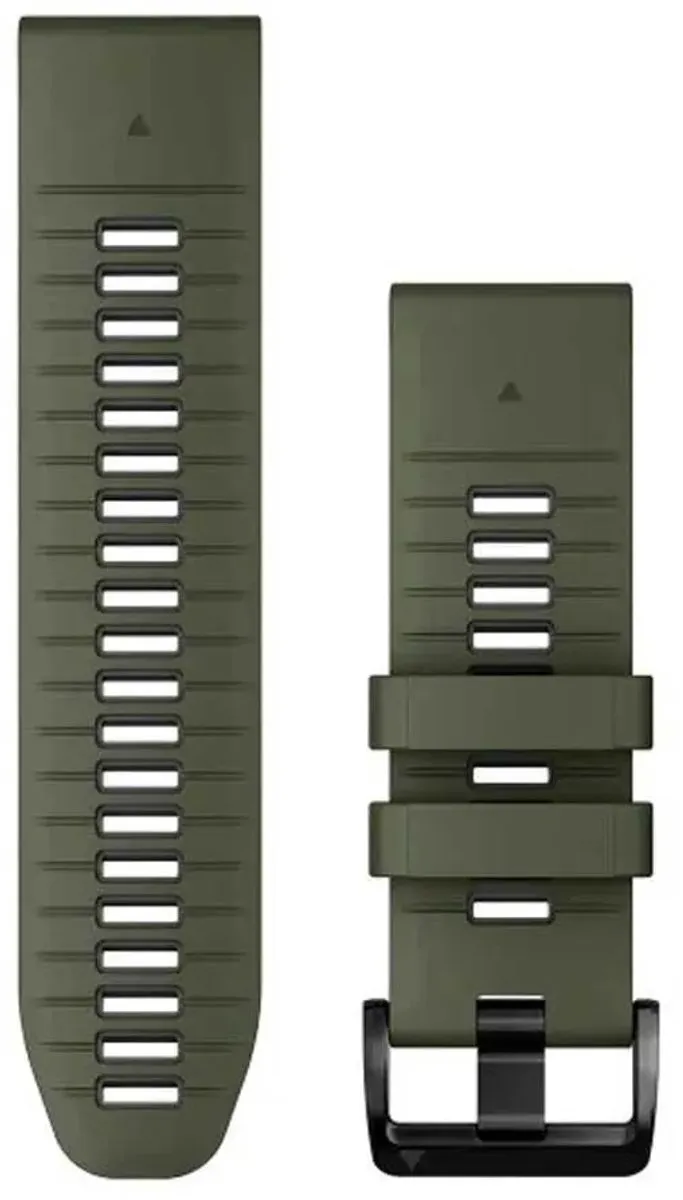 Garmin QuickFit Siliconen Band Moss/Graphite 26mm - Fenix 8