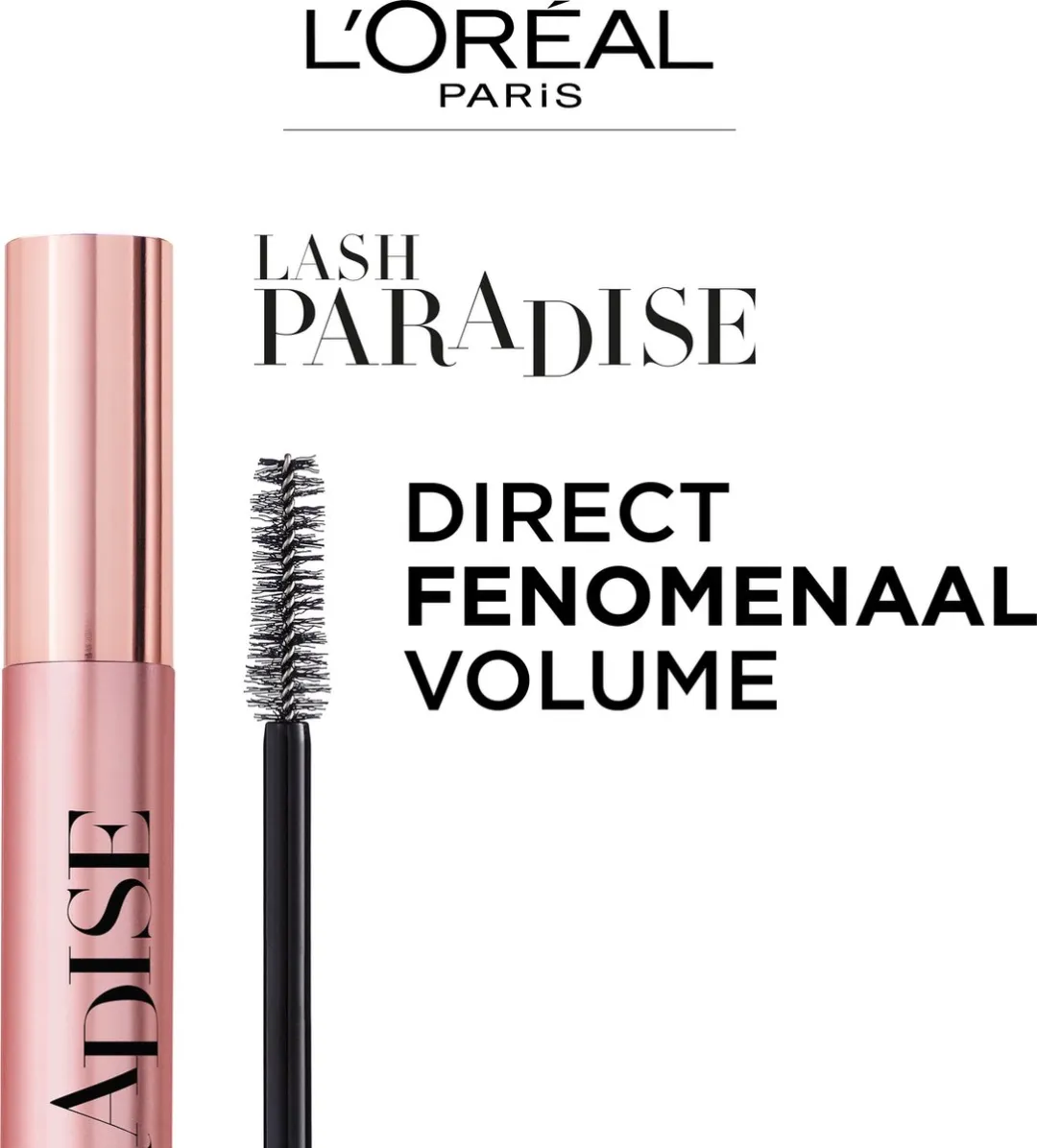 L'Oréal Paris Lash Paradise Mascara 01 Black - 4 Stuks