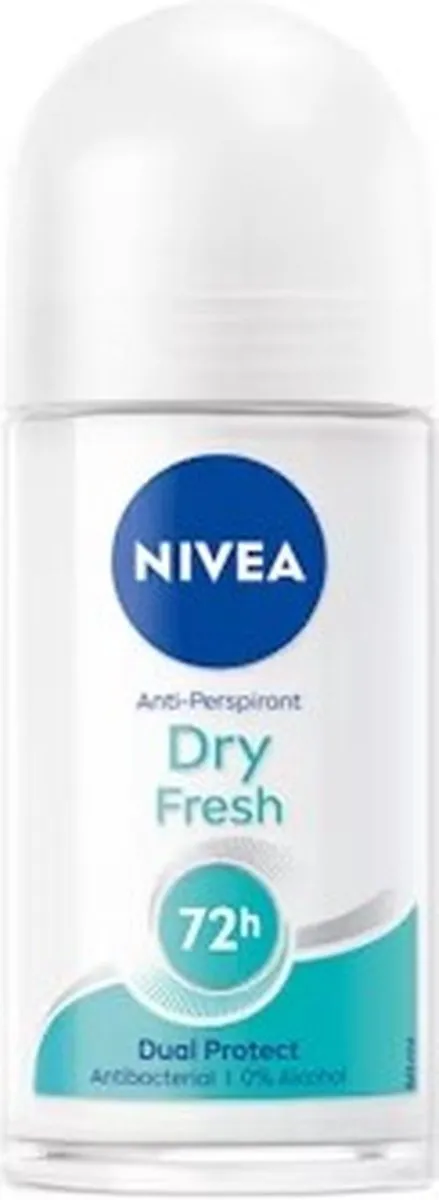 NIVEA Deo Roller Dry Fresh 150ml - 3 Stuks
