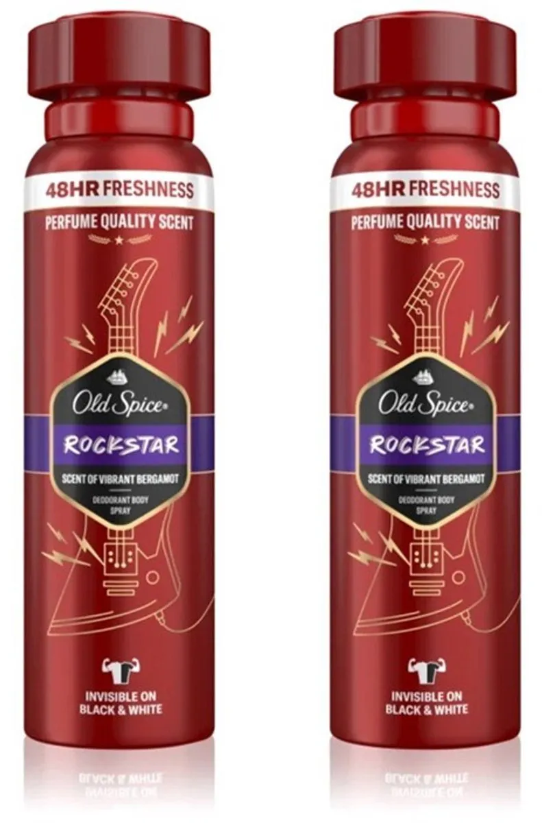 Old Spice Rockstar Deospray - 2 x 150ml