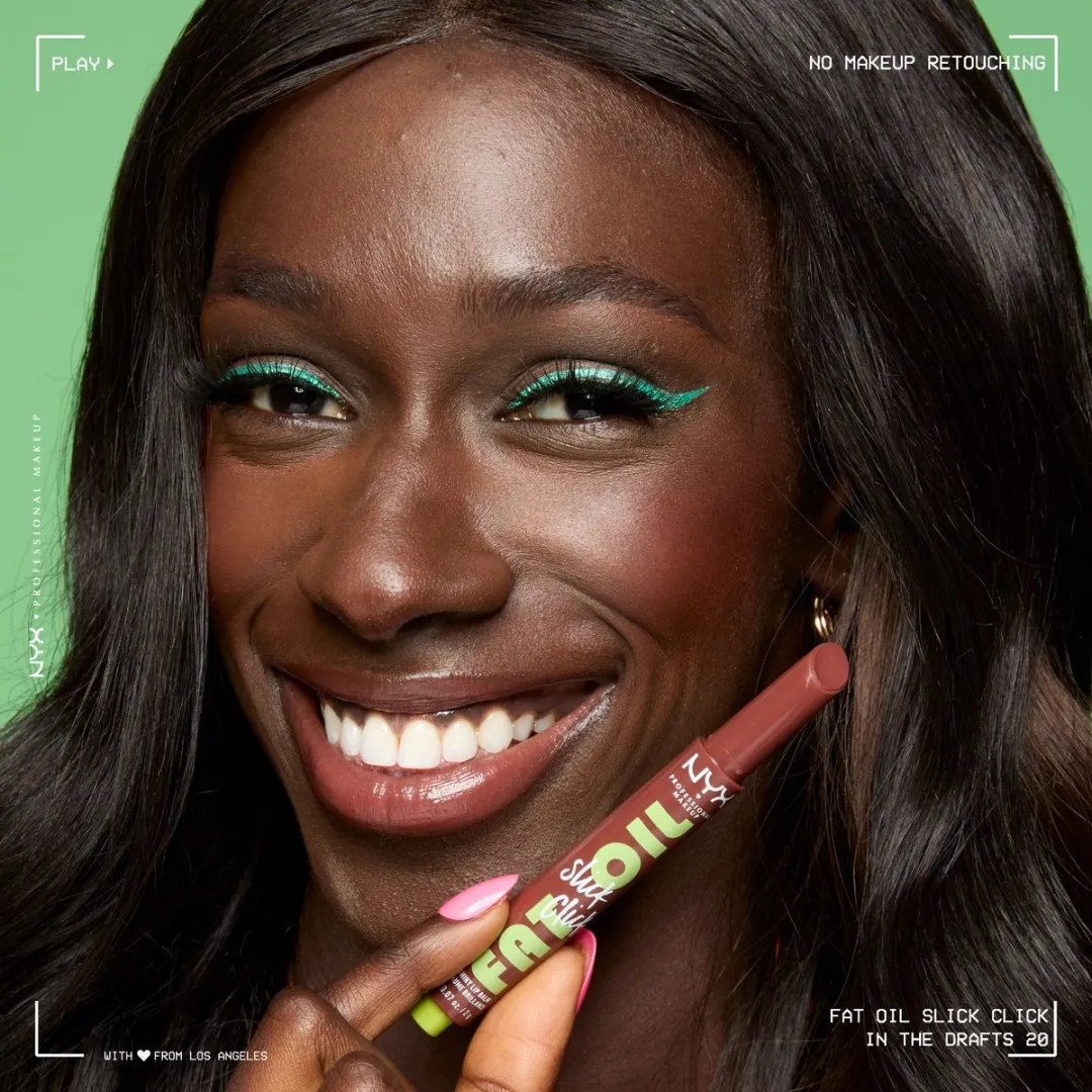 NYX Professional Makeup Fat Oil Slick Click Lippenbalsem 2g - In The Drafts