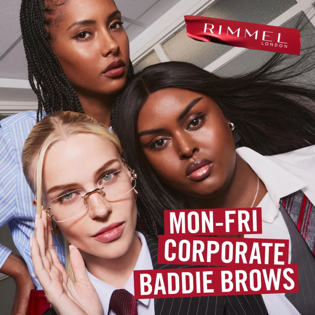 Rimmel Wonder'Bond Brow Filler Peel-Off 002 Medium Brown - 23.1ml (3x7.7ml)