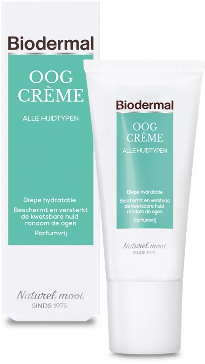Biodermal Oogcrème Parfumvrij 15ml