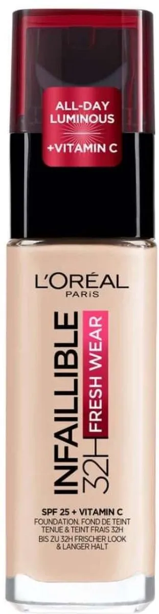 L'Oréal Paris Infaillible 32H Fresh Wear Foundation 015 Porcelain