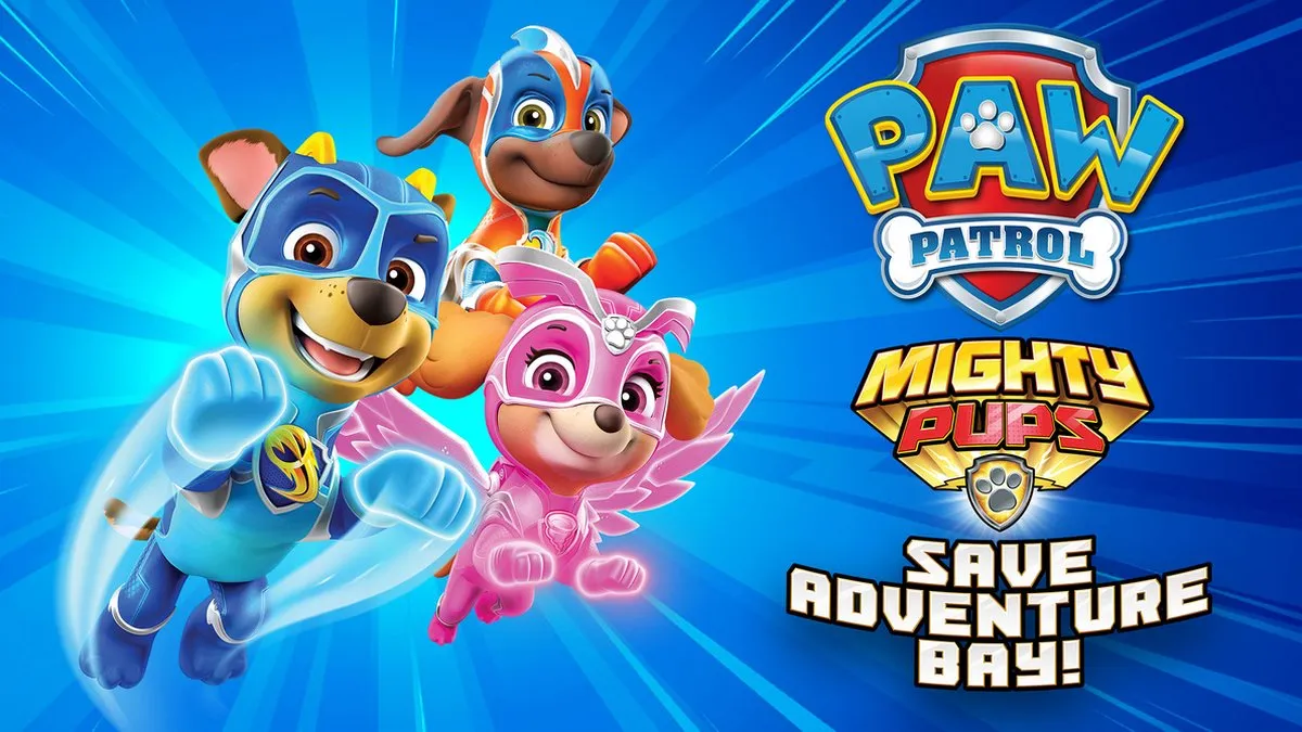 Nintendo Paw Patrol Mighty Pups Save Adventure Bay