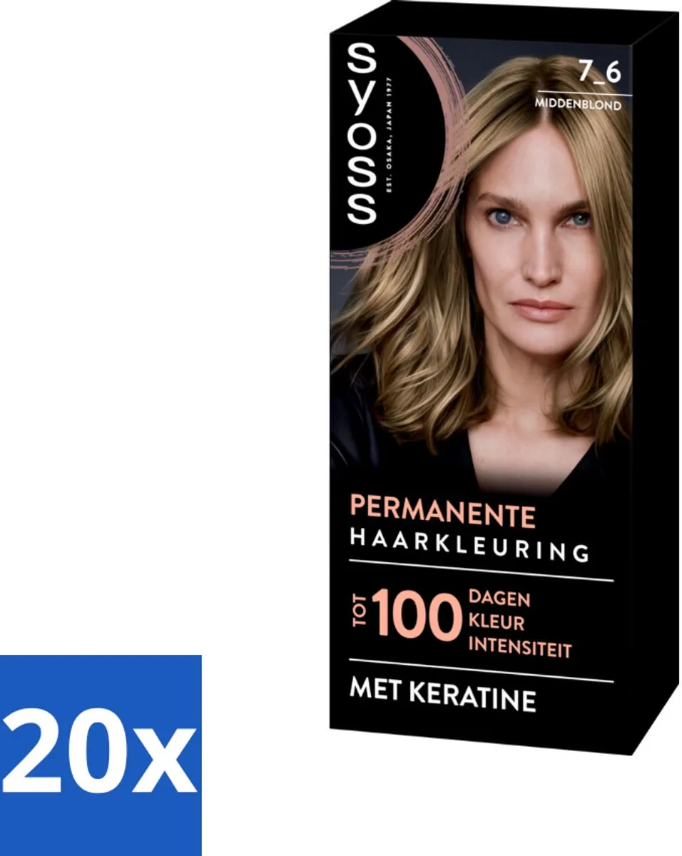 SYOSS Coloration 7-6 Middenblond Haarverf