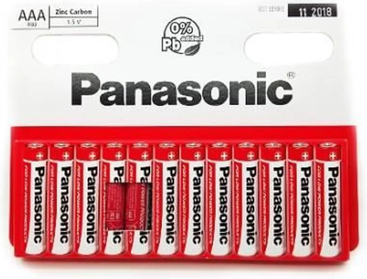 Panasonic AAA Batterijen - 12 Stuks