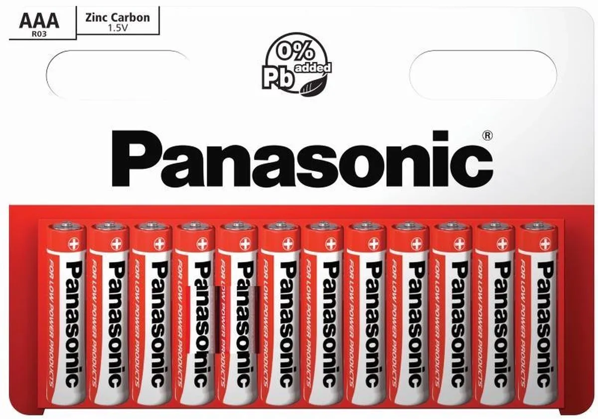 Panasonic AAA Batterijen