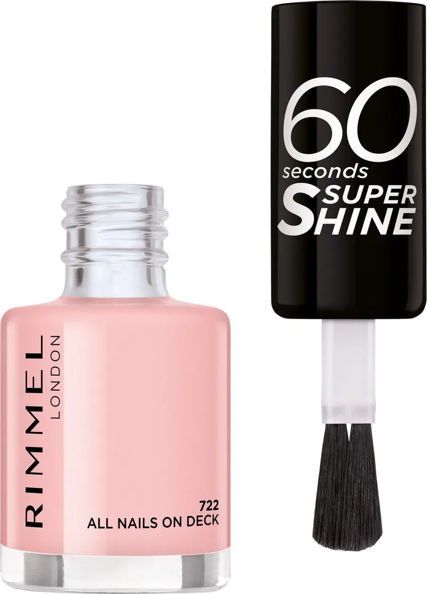 Rimmel London 60 Sec Nail Polish 722 All Nails On Deck