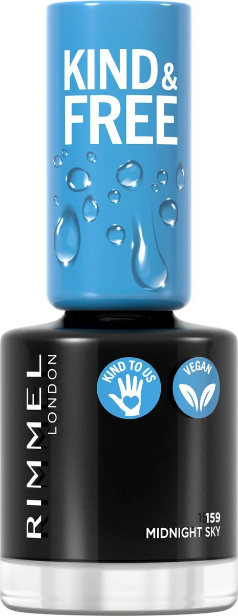Rimmel London KIND & FREE Nagellak 159 Midnight Sky - 8ml