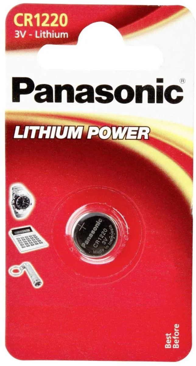Panasonic Varta CR1220 Lithium Knoopcel 35mAh
