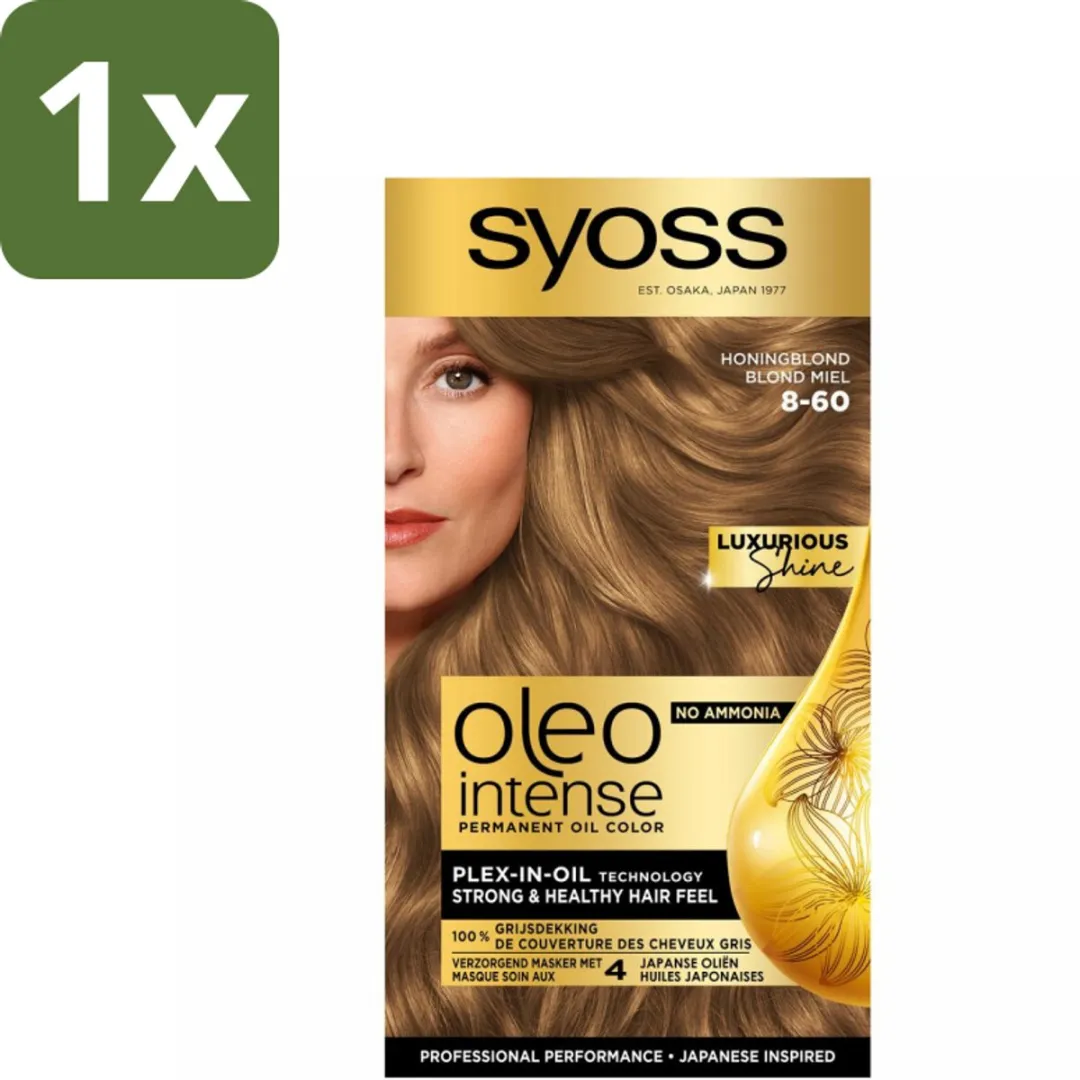 SYOSS Oleo Intense 8-60 Honingblond Haarverf 115ml