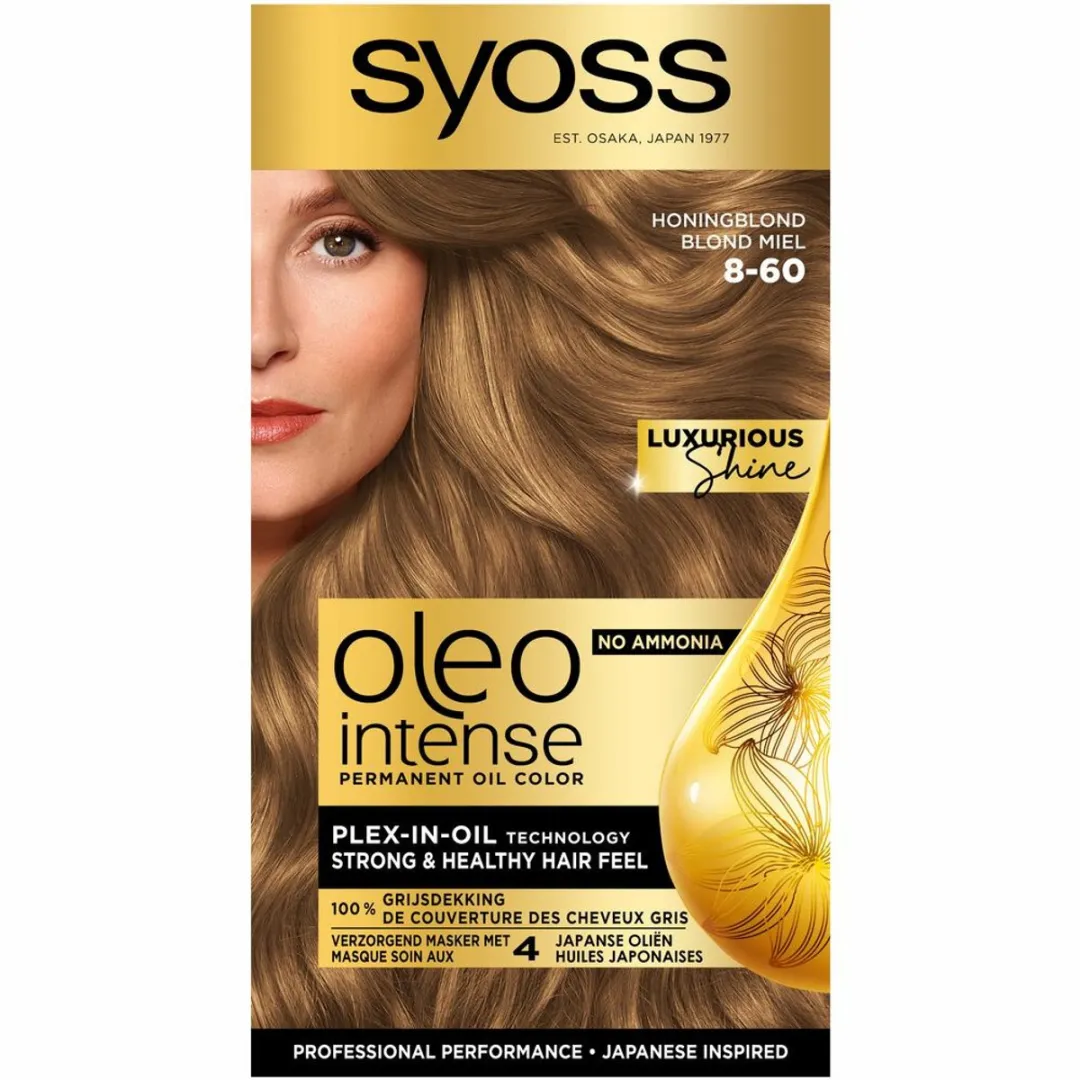 SYOSS Oleo Intense 8-60 Honingblond Haarverf 115ml