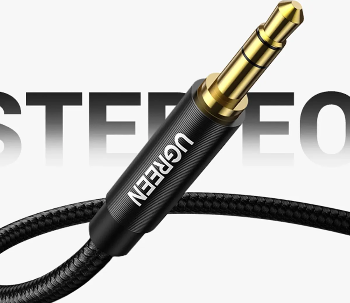 UGREEN AUX Audiokabel 3,5mm 1,5m - Blauw