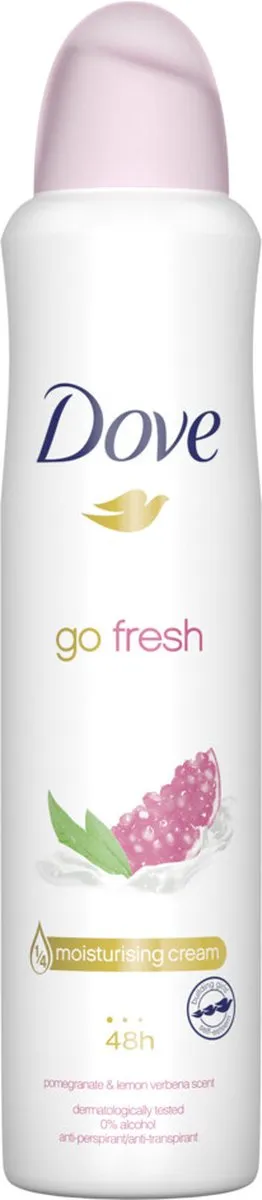 Dove Go Fresh Deospray 150ml - Pomegranate - afbeelding 6 van 6