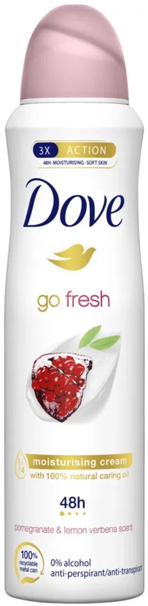 Dove Go Fresh Deospray 150ml - Pomegranate