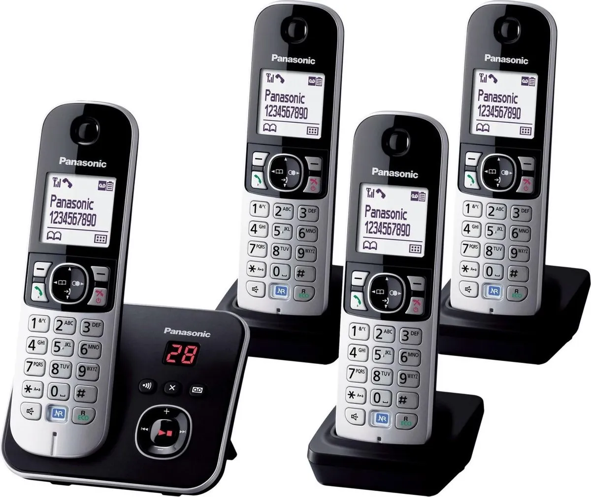 Panasonic Quattro DECT Telefoon 6824