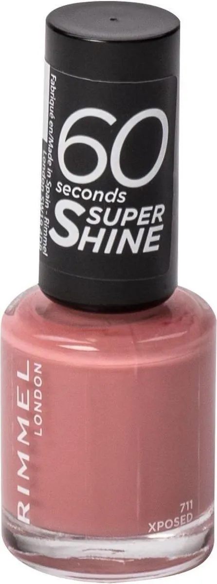 Rimmel London 60 Seconds Super Shine Nagellak 711 Xposed - 8ml